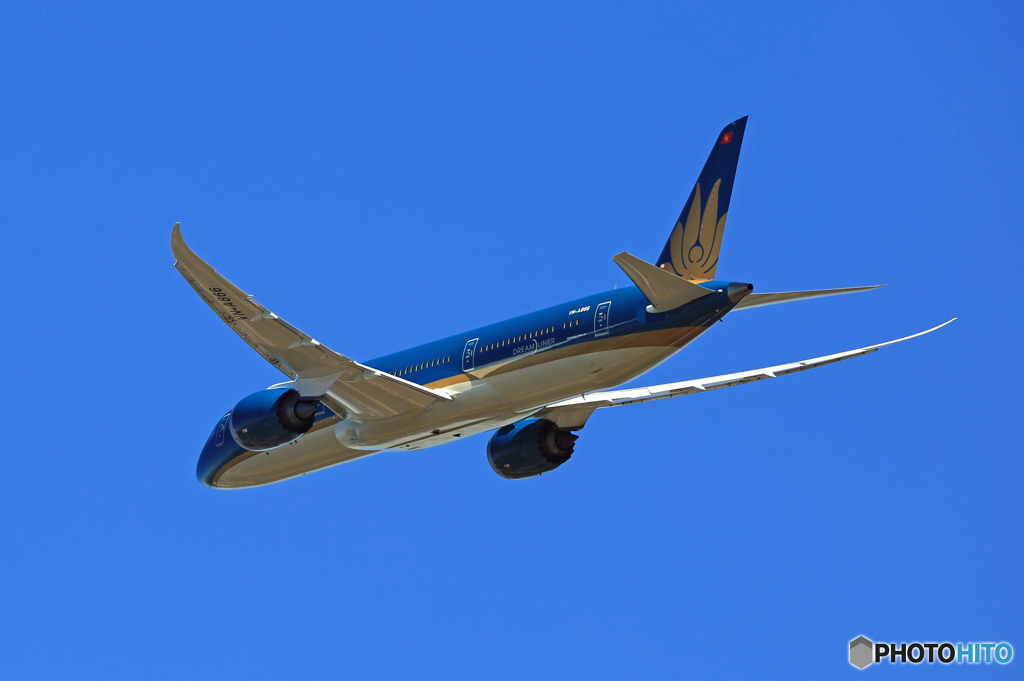 出発 vietnam 787-9 VN-A866