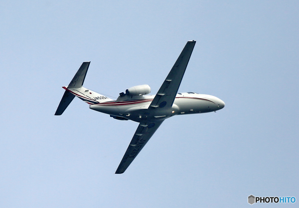 出発 グラヒック社 cessna525 JA525Y