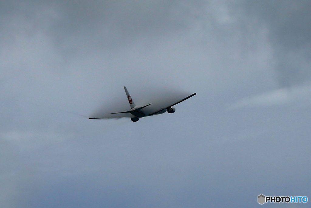 飛行 JAL 767-381 JA604Jべいぱー
