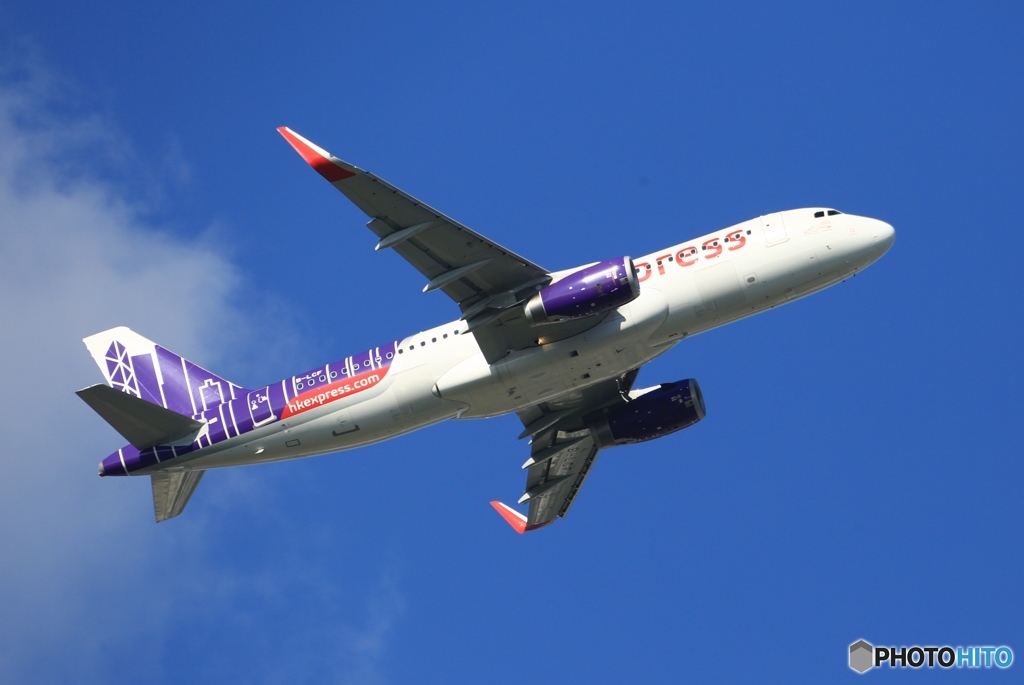 ホンコンエクスプレスA320-232  出発　