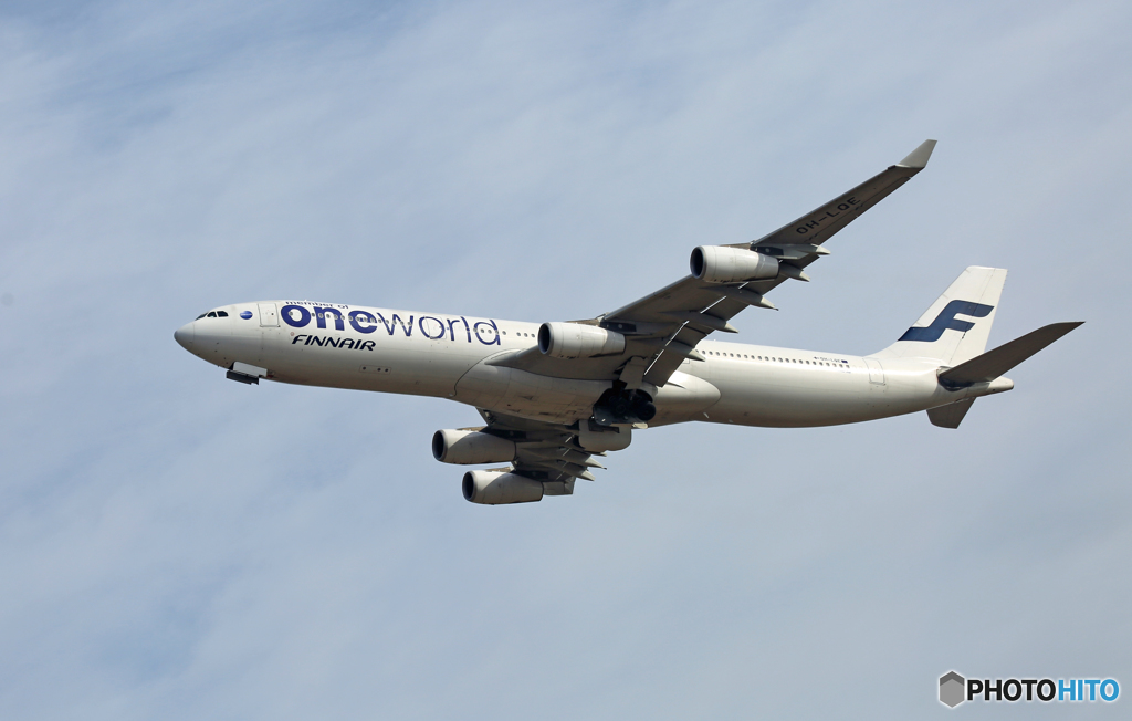 飛行  Finnair A340-313 OH-LQE