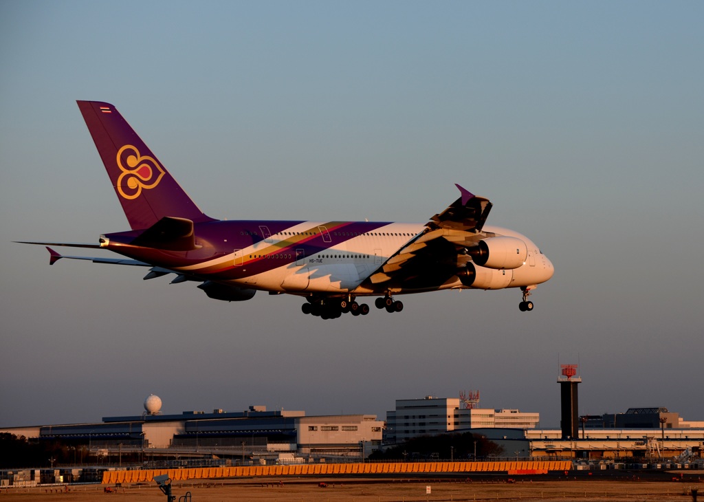 Thai Airways A380-841　初撮り