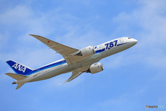 飛び立ち ANA 787-8 JA806A