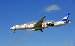 「青空」ANA Star Wars 777-381 JA789A
