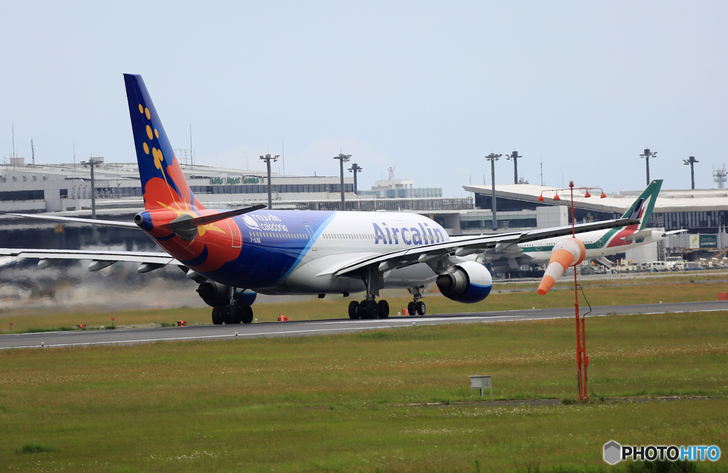 「☁」 Air Calin A330-202 F-OJSE 出発