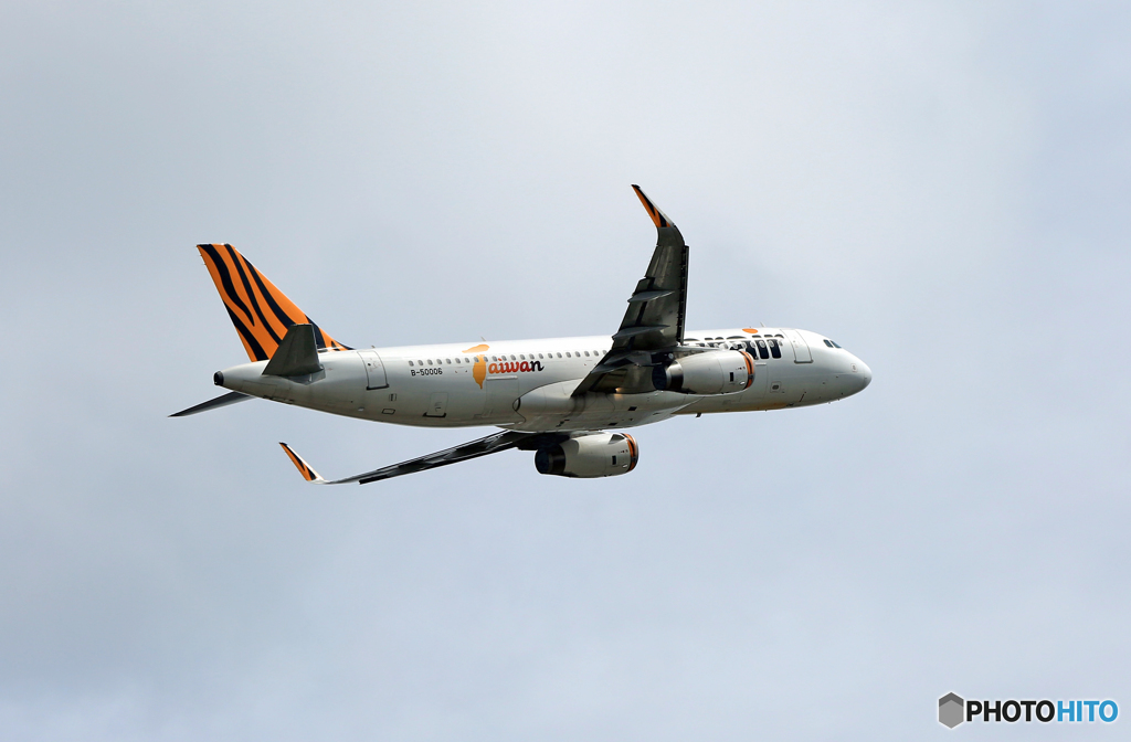 tigerair A320-232 B-50006 飛び立ち 