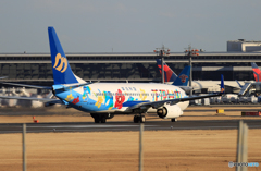 出発☮マンダリン航空「花現台中」737-800☮