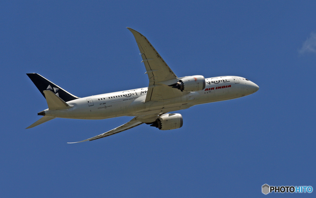 離陸 Air India 787-8 VT-ANU