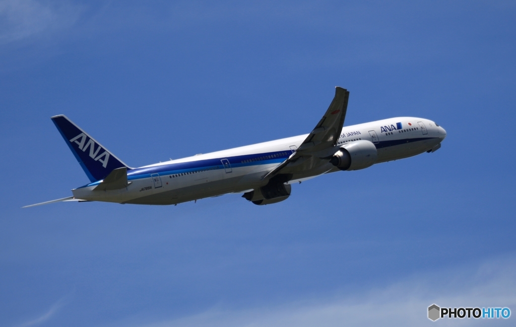 出発　ANA 777-381ER