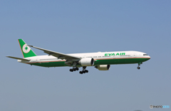 「はれー」 EVA 777-300 B-16707 到着