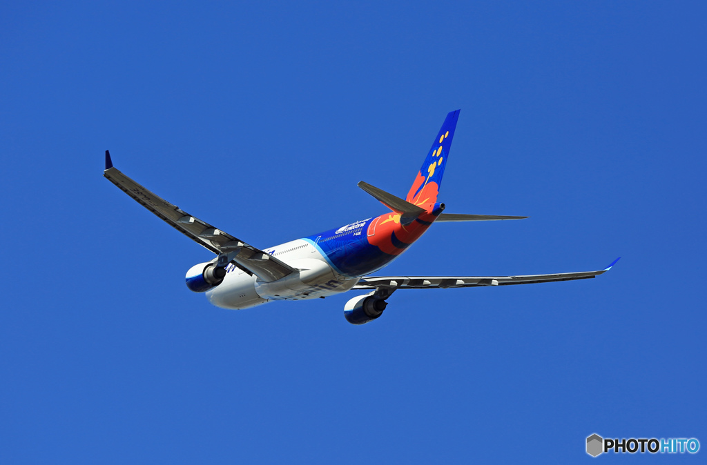 出発 Air Calin A330-202 F-OJSE