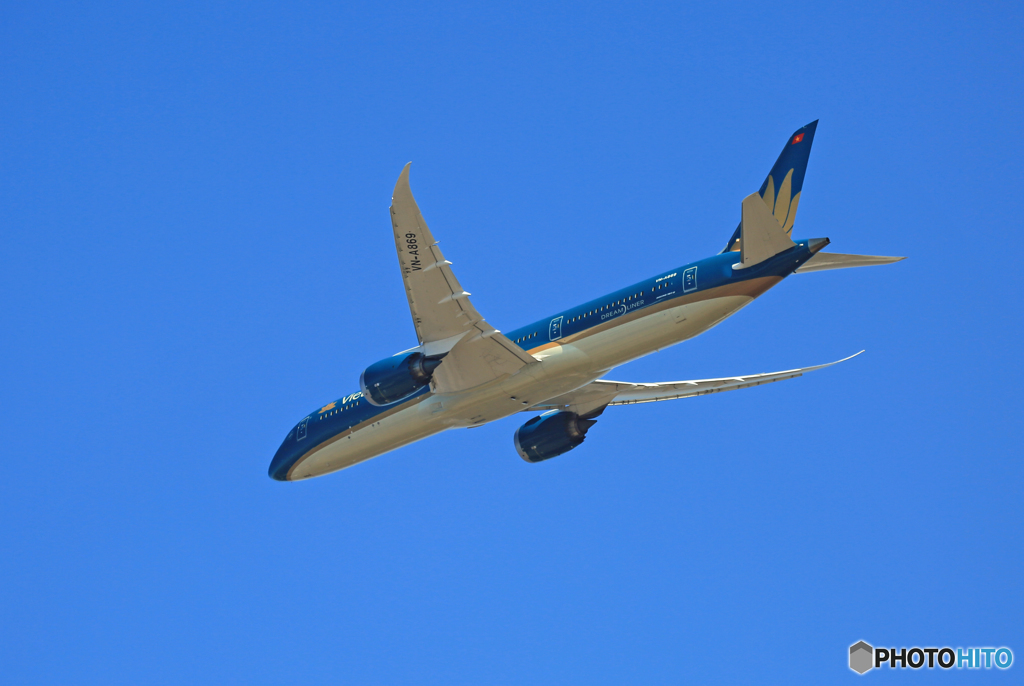 出発 Vietnam 787-9 VN-A869