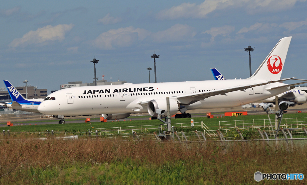 出発 JAL　787-9　JA865J