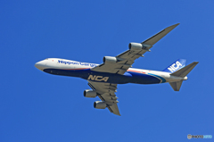 「そらー」 NCA 747-8KZF JA13KZ出発 
