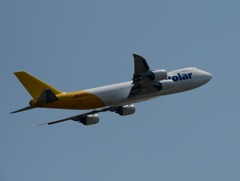 Polar 747-8F 出発