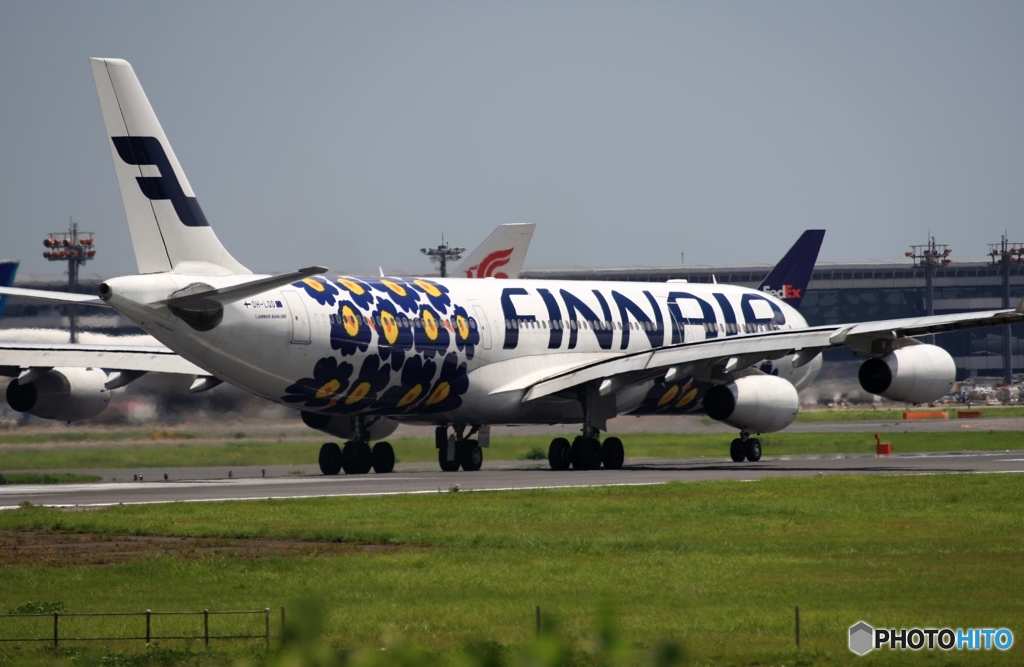 ✈FINNAIR A340-313マリメッコ ウニッコ　