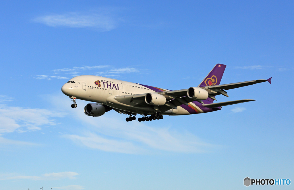 「青い空」 THAI A380-841 HS-TUF