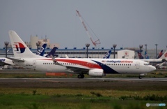 malaysia 737-800 出発　