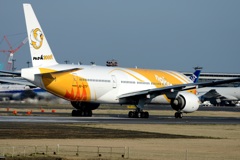 nokscoot 777-212 飛び立ち