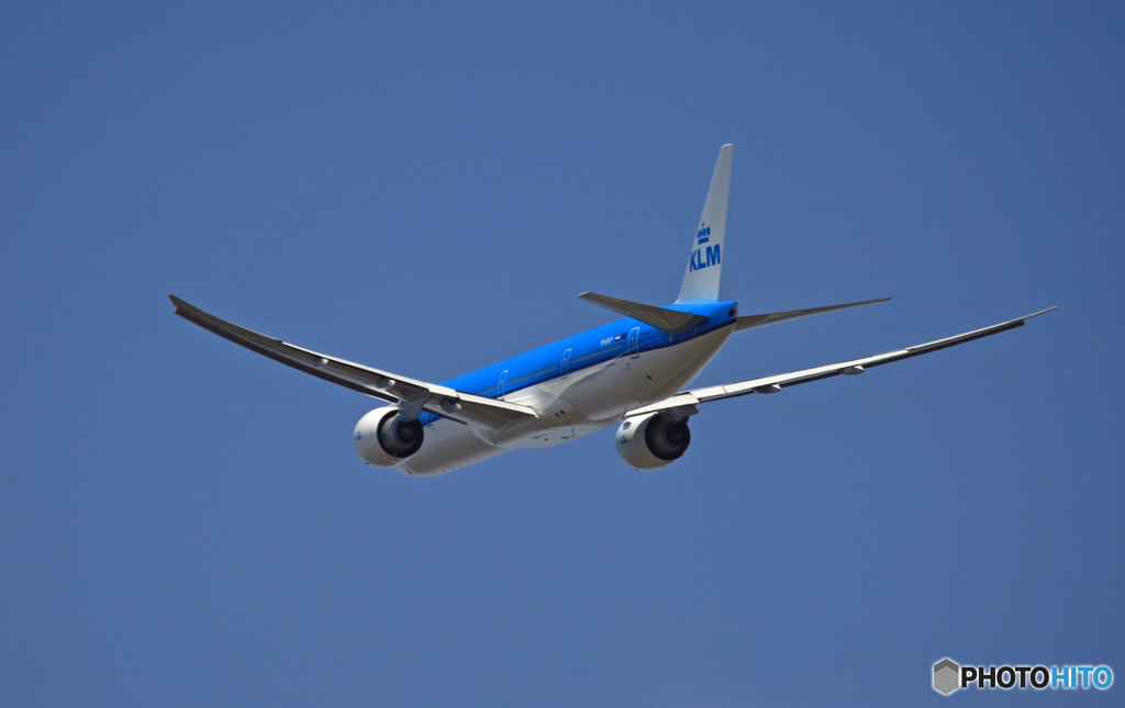 KLM 777-306 PH-BVP 出発 