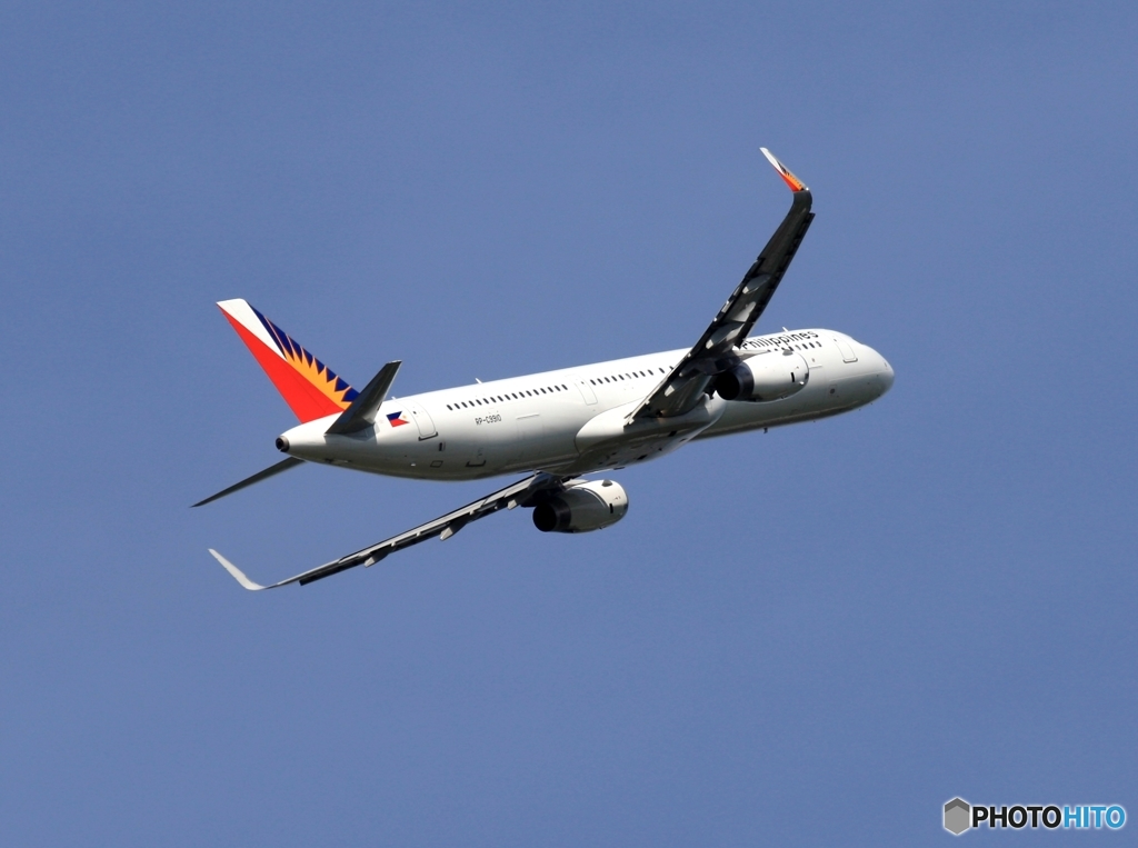 離陸　Philippines A321-231 