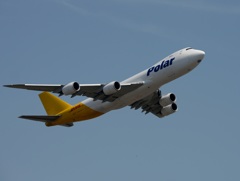 Polar 747-8F 飛行