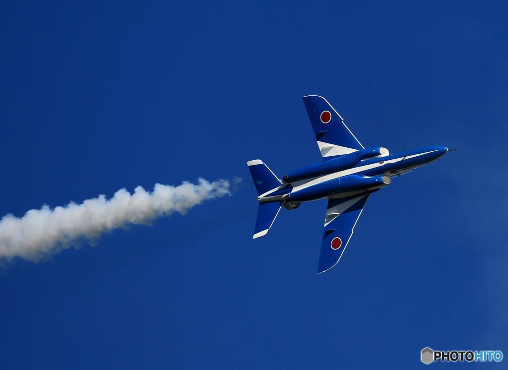 ☮休憩タイム（272）✈入間航空祭　T-4　⑤　Wブルー