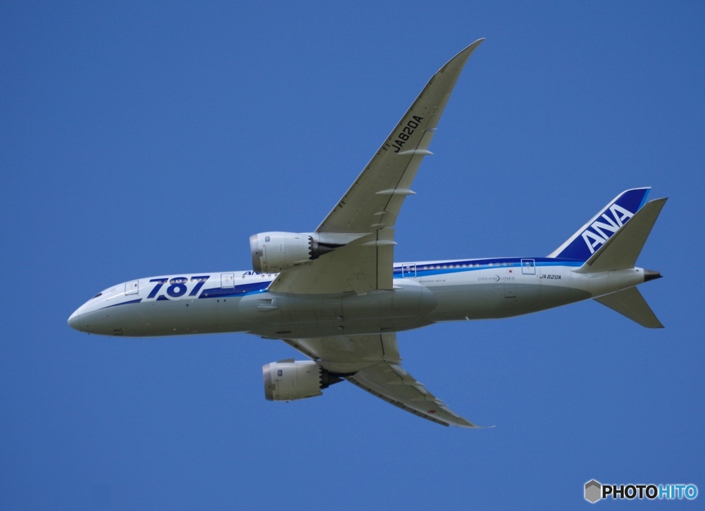 ANA 787-8 離陸　
