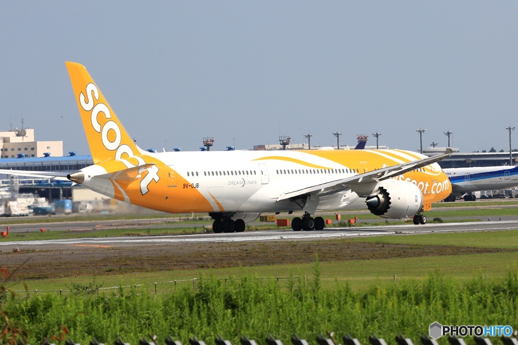 scoot 787-9 出発　