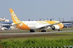 scoot 787-9 出発　