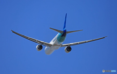 Garuda 777-3U3 PK-GIF 出発 