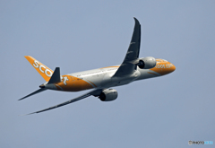 出発 scoot 787-9 9V-OJB