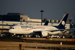 Aeromexico 787-8  出発