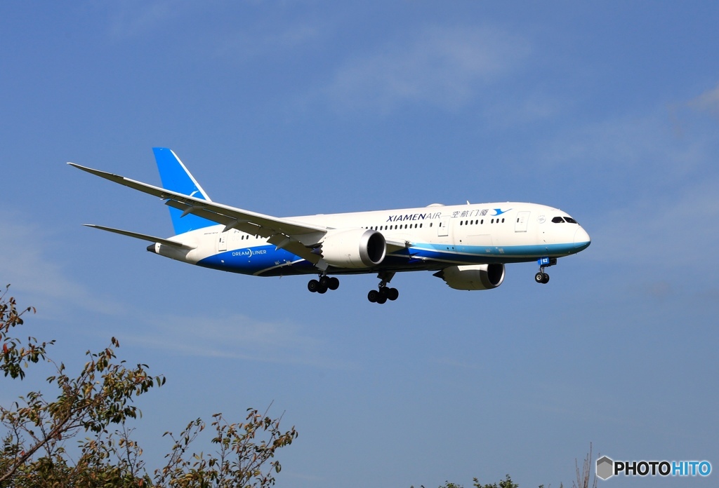 Xiamen Airlines Boeing 787-8 Dreamliner 