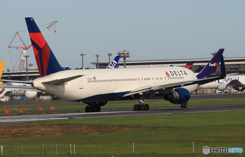 DELTA 767-300  出発　　