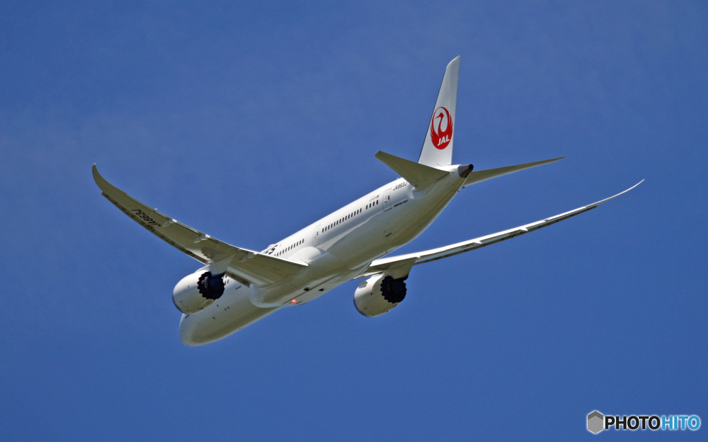 JAL 787-9 JA820J 離陸 