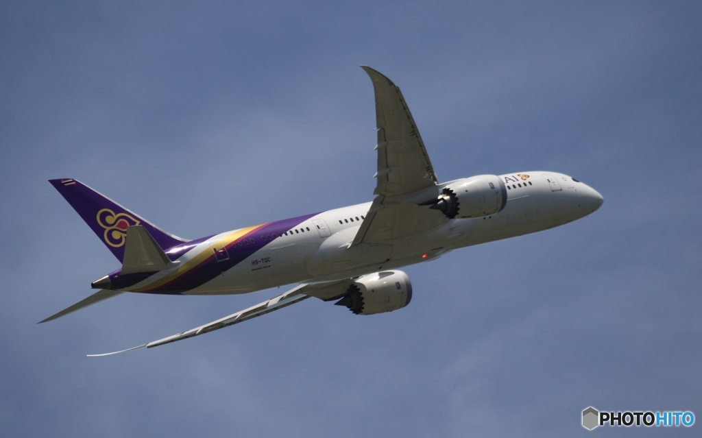 飛行　Thai 787-8