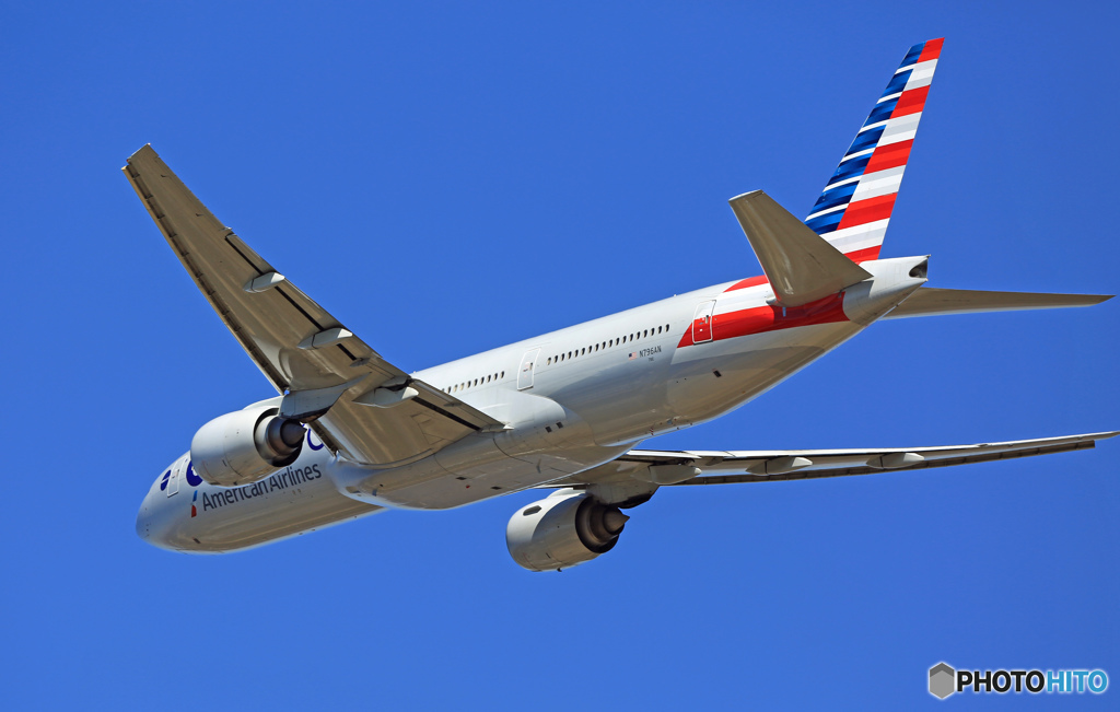 離陸　American 777-200 N796AN 