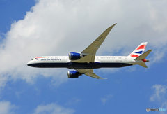 「青が大好き」 BRITISH 787-9 G-ZBKN Landing