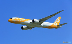 「そらー」 scoot 787-9 9V-OJB