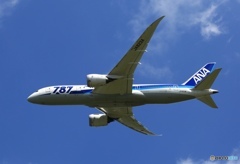 出発　ANA 787-8 JA823A
