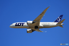 「☁なし」 LOTポーランド 787-8 SP-LRC