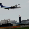 着陸（21-2）ANA Bombardier　DHC-8-402Q[b]