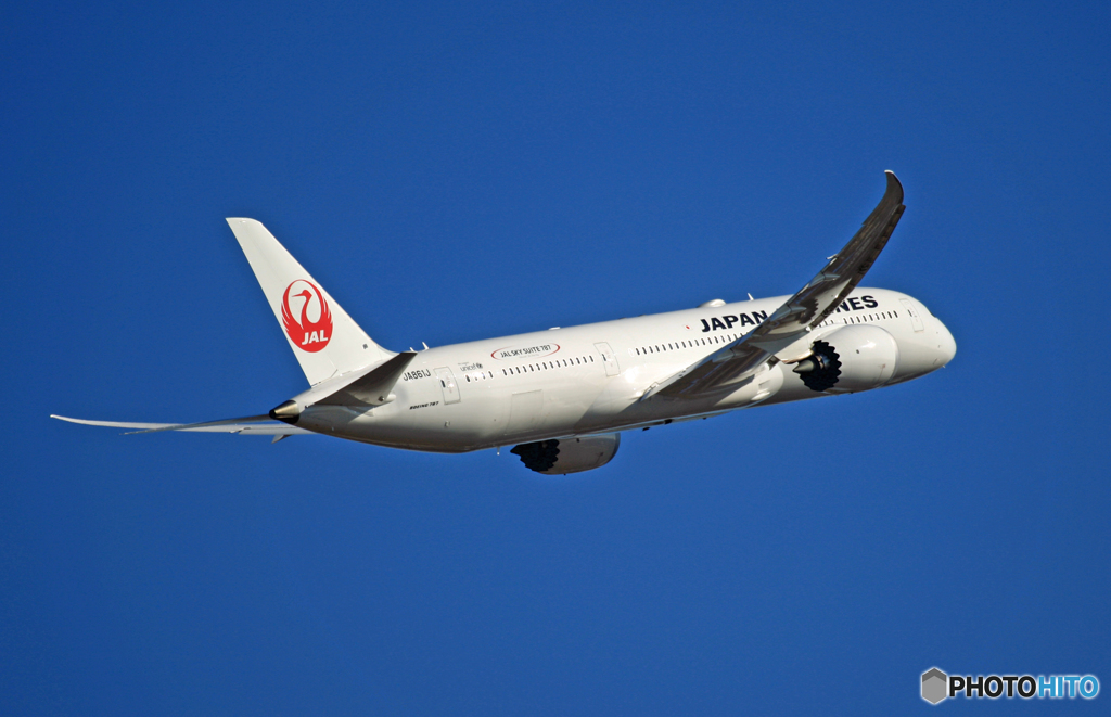 出発 JAL 787-9 JA861J
