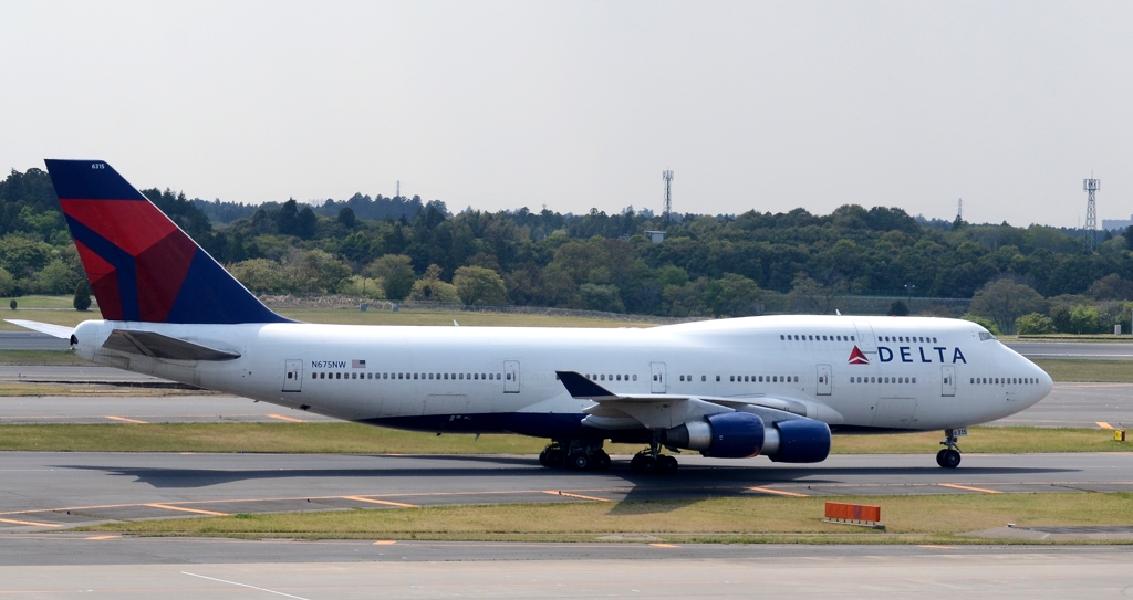 出発（94）DELTA 747-400 　　