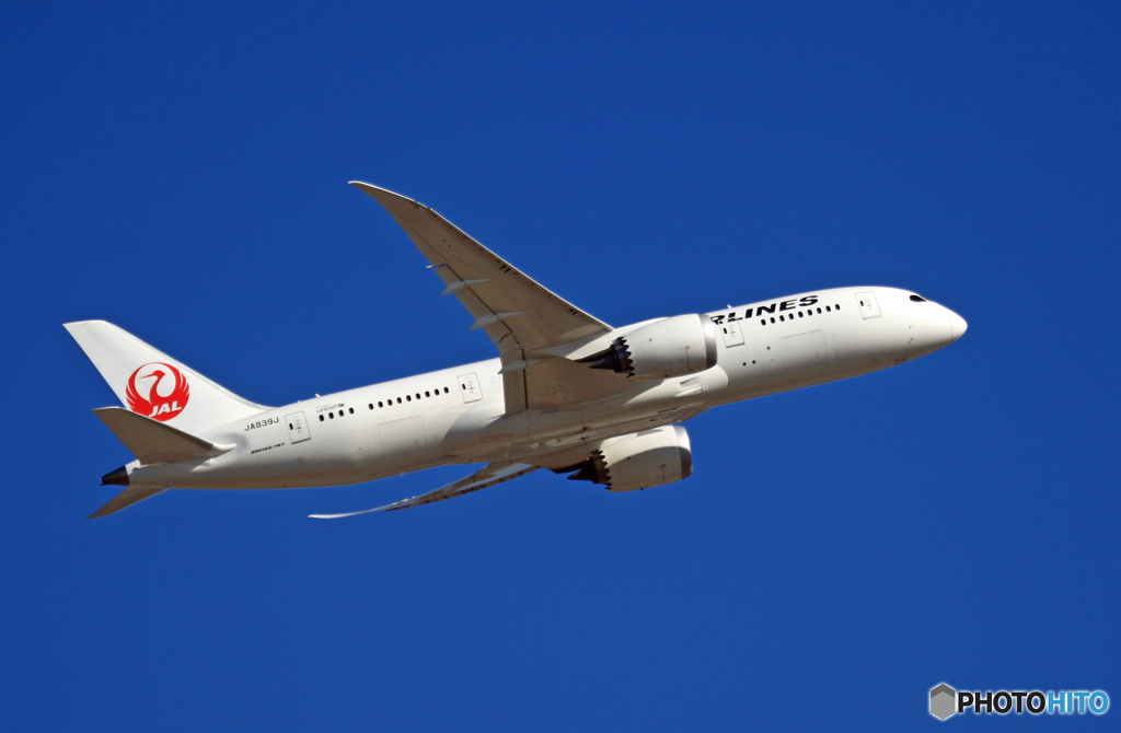 JAL 787-8 JA839J 出発　