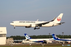 JAL 767-346  到着　