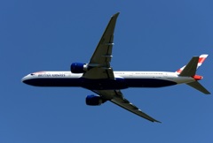 離陸(316) British Air 777-336  離陸(316) British Air 777-336