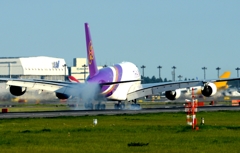 着陸（169）Thai  A380-841  9/12