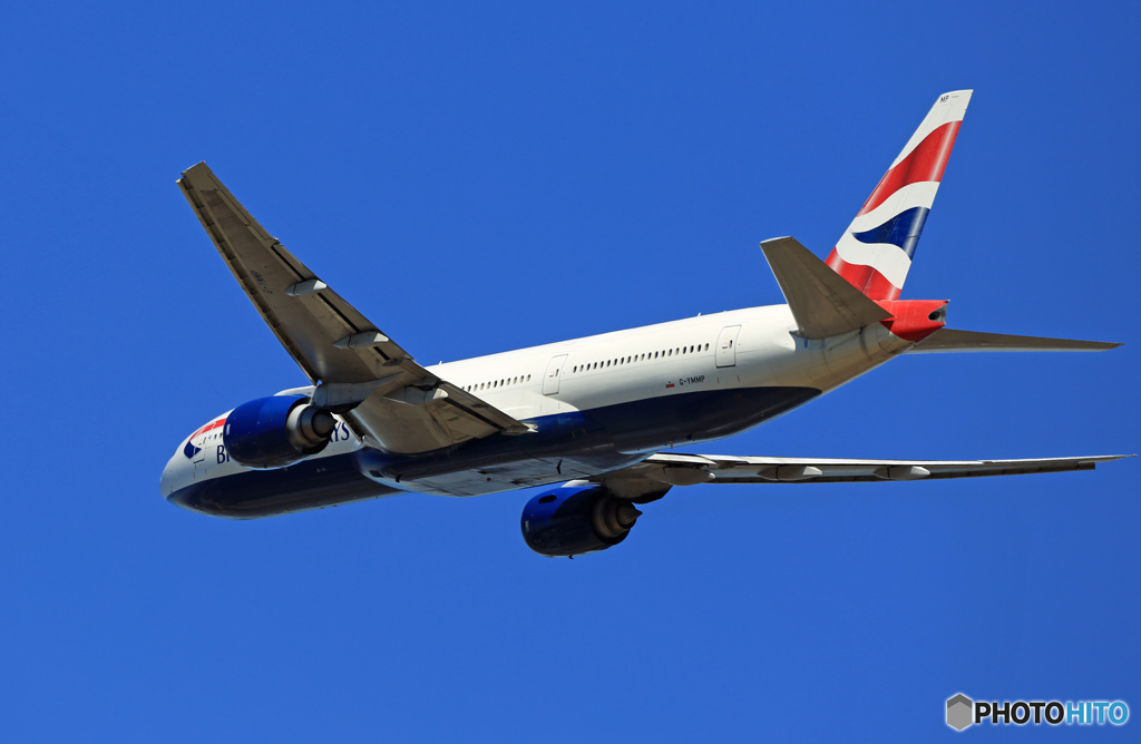 出発 British 777-236 G-YMMP
